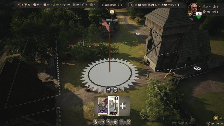 By zwołać armię musicie wybrać zakładkę Armia z menu na dole ekranu i wybrać jeden z dostępnych rodzajów jednostek by dodać potencjalny oddział - Manor Lords: Jak kierować armią? - Manor Lords - poradnik do gry