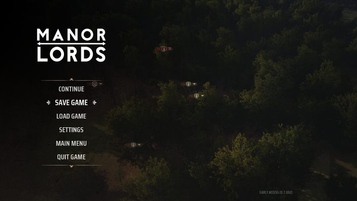 Manor Lords posiada już funkcję zapisu stanu gry - Manor Lords: Czy można zapisać grę? - Manor Lords - poradnik do gry