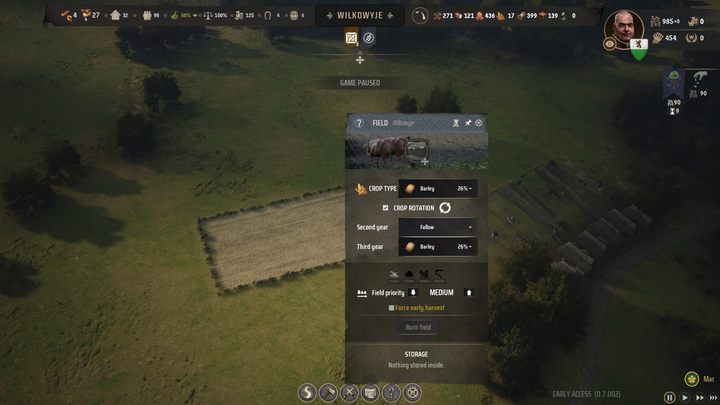 Piwo jest końcowym produktem dość długiego łańcucha produkcyjnego, który zaczyna się od jęczmienia - Manor Lords: Jak tworzyć piwo? - Manor Lords - poradnik do gry