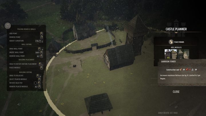 Podstawowa Posiadłość pomieści 12 członków świty - Manor Lords: Jak rekrutować wojska? - Manor Lords - poradnik do gry