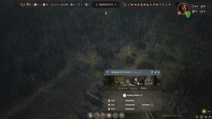 Podstawową jednostką organizacyjną w Manor Lords są rodziny - Manor Lords: Jak zarządzać ludźmi? - Manor Lords - poradnik do gry