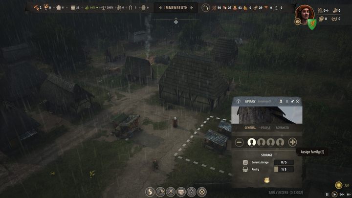 Główny status opisujący zajęcie danej rodziny to przypisanie - Manor Lords: Jak zarządzać ludźmi? - Manor Lords - poradnik do gry