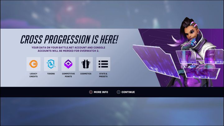 Po zalogowaniu się na serwer gry, powinniście na samym początku otrzymać komunikat, który powie Wam więcej o procesie łączenia kont - Overwatch 2: Łączenie kont (Account Merge) - jak zrobić? - Overwatch 2 - poradnik do gry