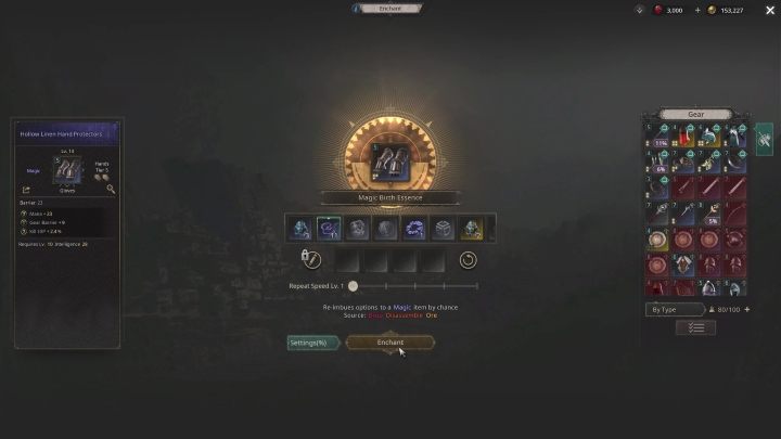 Rzadkość, efekty dodatkowe (options) oraz jakość można poprawić zaklinając dany przedmiot - Undecember: Bronie - najlepsze, jak wybrać? - Undecember - poradnik do gry