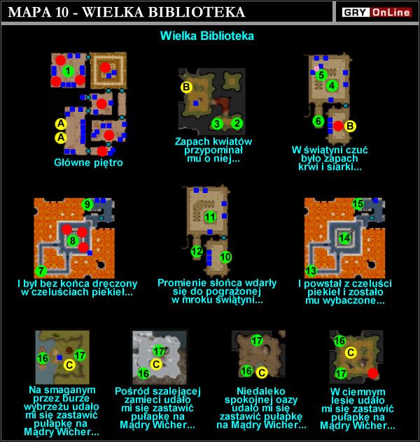 A - Wielka Biblioteka / Undrentide - Wschód - Wielka Biblioteka - Mapa | ROZDZIAŁ 2 | Neverwinter Nights Shadows of Undrentide - Neverwinter Nights: Shadows of Undrentide - poradnik do gry