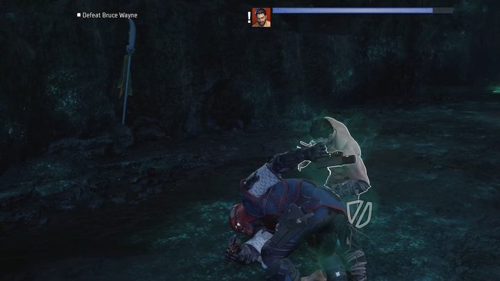 Pierwsza walka to pojedynek z Brucem - Gotham Knights: Głowa demona (Head of the Demon) - solucja, opis przejścia - Gotham Knights - poradnik do gry