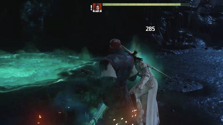 Druga walka może spowodować odniesienie większych obrażeń, ale i łatwiej Wam będzie wyprowadzać ataki - Gotham Knights: Głowa demona (Head of the Demon) - solucja, opis przejścia - Gotham Knights - poradnik do gry