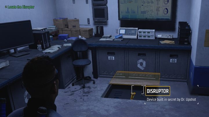 Teraz wyjdźcie po schodach, gdzie znajdują się automatyczne drzwi, a za nimi panel, którym otworzycie kolejne - Gotham Knights: Rozdział Mr. Freeze - solucja, opis przejscia - Gotham Knights - poradnik do gry