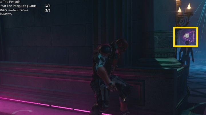 Dostańcie się do Iceberg Lounge na zachód od Belfry poprzez okno w dachu - Gotham Knights: Znany jako Oswald Cobblepot (Aka Oswald Cobblepot) -solucja, opis przejścia - Gotham Knights - poradnik do gry