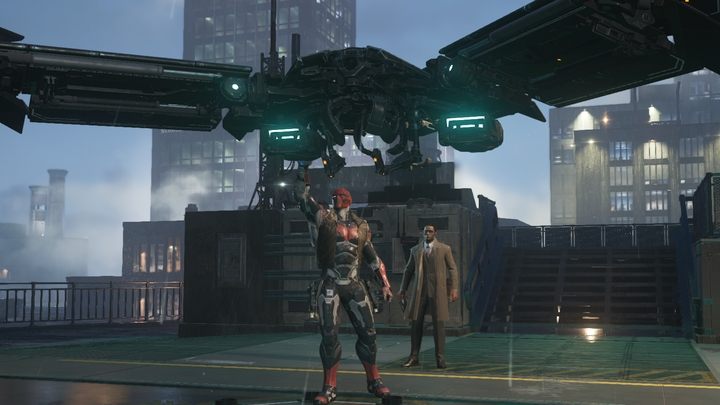 Szczególnie warto odwiedzić jak najszybciej Foxa, gdyż wtedy otrzymujecie nowy środek transportu powietrznego, który poprawi tempo Waszej eksploracji Gotham - Gotham Knights: Znany jako Oswald Cobblepot (Aka Oswald Cobblepot) -solucja, opis przejścia - Gotham Knights - poradnik do gry