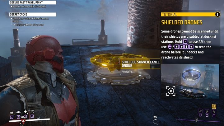 W kolejnych lokacjach poza odnalezieniem drona, musicie również odnaleźć jego stacje dokującą - Gotham Knights: Znany jako Oswald Cobblepot (Aka Oswald Cobblepot) -solucja, opis przejścia - Gotham Knights - poradnik do gry