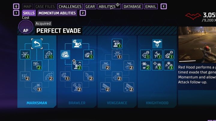 Warto jednak zauważyć, że każdy z bohaterów posiada niezależne drzewka umiejętności - Gotham Knights: Czy można resetować punkty umiejętności? - Gotham Knights - poradnik do gry