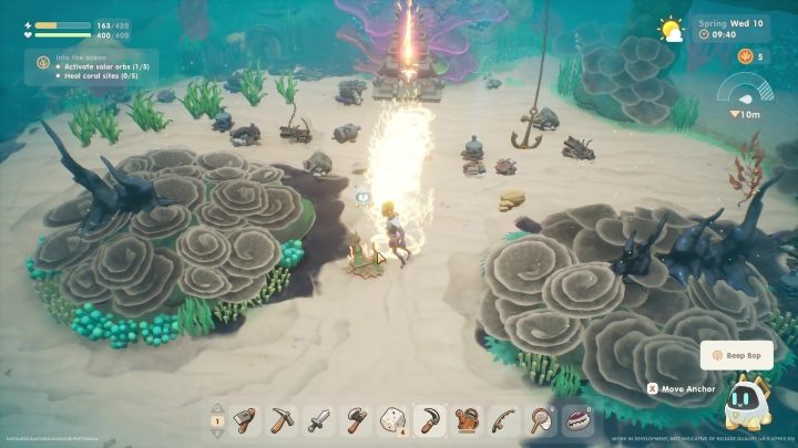 Wyślą one strumień energii - Coral Island: Żółwie (Turtles) i nurkowanie - Coral Island - poradnik do gry