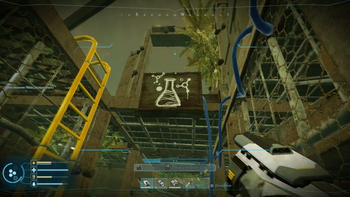 Aby stworzyć zastrzyk hipotermii musicie najpierw udać się windą w głąb Podpyla - Forever Skies: Jak zdobyć zastrzyk hipotermii? - Forever Skies - poradnik do gry