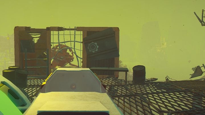 Używając Ekstraktora, zniszczcie pojemniki blokujące przejście do bocznego pomieszczenia za statkiem - Forever Skies: Pierwsze kroki - czyli jak rozpocząć rozgrywkę - Forever Skies - poradnik do gry