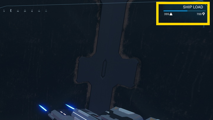 Korzystając z narzędzia do budowy, możecie w górnym prawym rogu poznać aktualne i maksymalne obciążenie statku - Forever Skies: Porady na start - Forever Skies - poradnik do gry