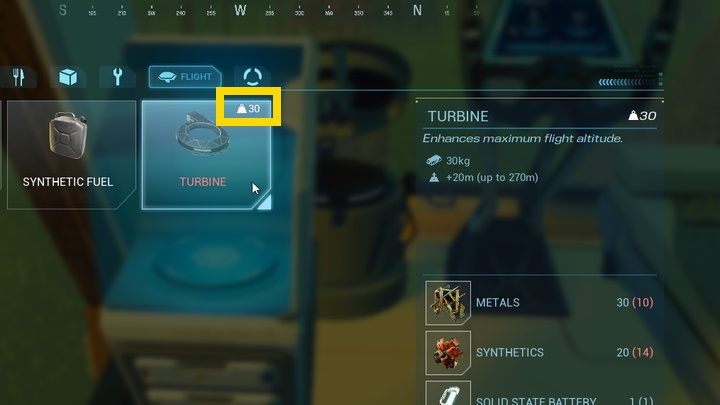 Obciążenie generują tak elementy konstrukcyjne - ściany, podłogi, jak również niektóre elementy wyposażenia i narzędzia, jak ekstraktor czy silnik - Forever Skies: Porady na start - Forever Skies - poradnik do gry