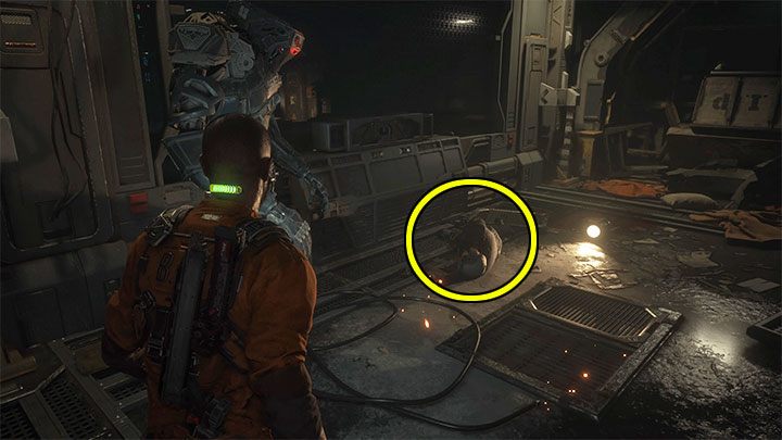 Przejście do pralni Laundry B202 wymaga kodu dostępu (Keycode) - Callisto Protocol: Rozdział 2: Następstwa (Aftermath) - solucja, opis przejścia - The Callisto Protocol - poradnik do gry