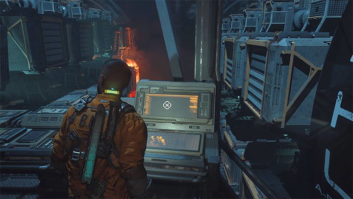 Pokonanie wszystkich potworów wyłączy maszyny i odblokuje wyjście na parterze - SHU Control D705 - Callisto Protocol: Rozdział 2: Następstwa (Aftermath) - solucja, opis przejścia - The Callisto Protocol - poradnik do gry