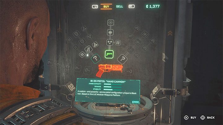 Musicie skonstruować pistolet używając drukarki 3D w Kuźni - Callisto Protocol: Pierwsza broń palna (pistolet) - The Callisto Protocol - poradnik do gry