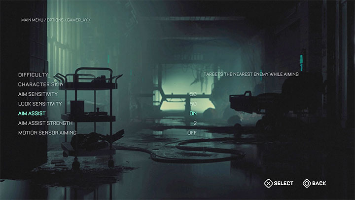 W zakładce Rozgrywka (Gameplay) możecie m - Callisto Protocol: Sterowanie - The Callisto Protocol - poradnik do gry