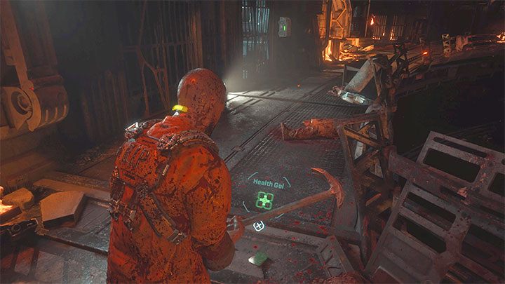 Pierwsza metoda leczenia to podnoszenie żelu zdrowotnego (Health Gel) - Callisto Protocol: Jak leczyć rany i permanentnie wydłużyć pasek zdrowia? - The Callisto Protocol - poradnik do gry