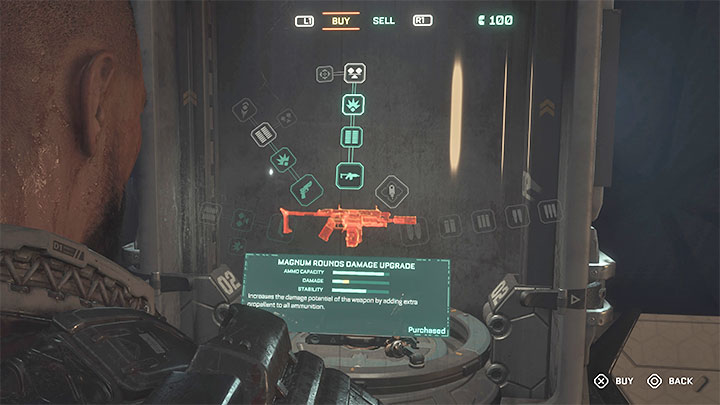 Jeśli gracie na najwyższym poziomie trudności, to powinniście ograniczyć nieco wydawanie kredytów na ulepszenia GRP i zamiast tego rozwijać najlepsze bronie - Callisto Protocol: Najlepsze ulepszenia wyposażenia - broń biała, broń palna, GRP - The Callisto Protocol - poradnik do gry