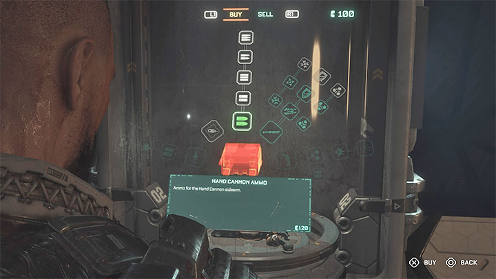 W sklepach nie powinniście kupować zużywalnych zapasów, tzn - Callisto Protocol: Najlepsze ulepszenia wyposażenia - broń biała, broń palna, GRP - The Callisto Protocol - poradnik do gry