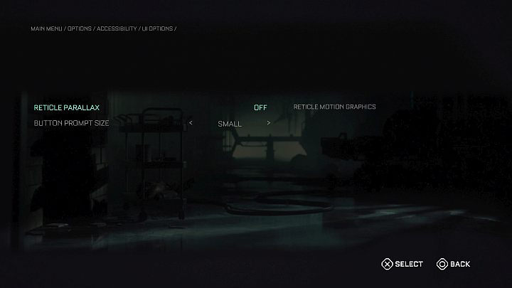 To jedna z zakładek menu Ułatwienia (Accessibility) - Callisto Protocol: Ułatwienia dostępu (Accessibility) - The Callisto Protocol - poradnik do gry