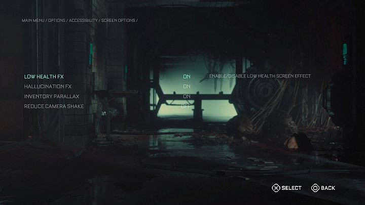 To jedna z zakładek menu Ułatwienia (Accessibility) - Callisto Protocol: Ułatwienia dostępu (Accessibility) - The Callisto Protocol - poradnik do gry