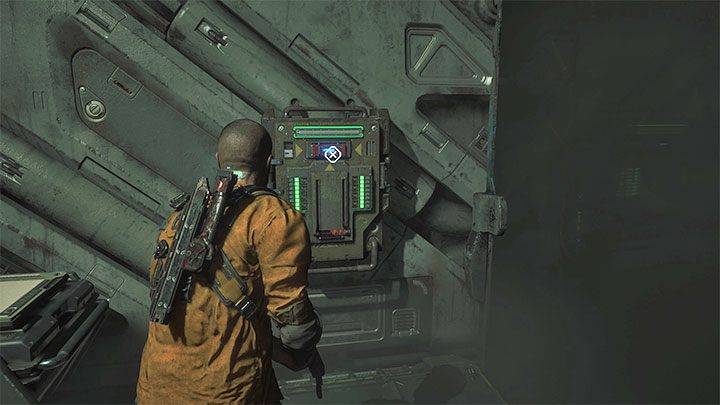 W pomieszczeniu tym są Kuźnia oraz 2 przejścia - Callisto Protocol: Rozdział 3: Kopuła mieszkalna (Habitat) - solucja, opis przejścia - The Callisto Protocol - poradnik do gry