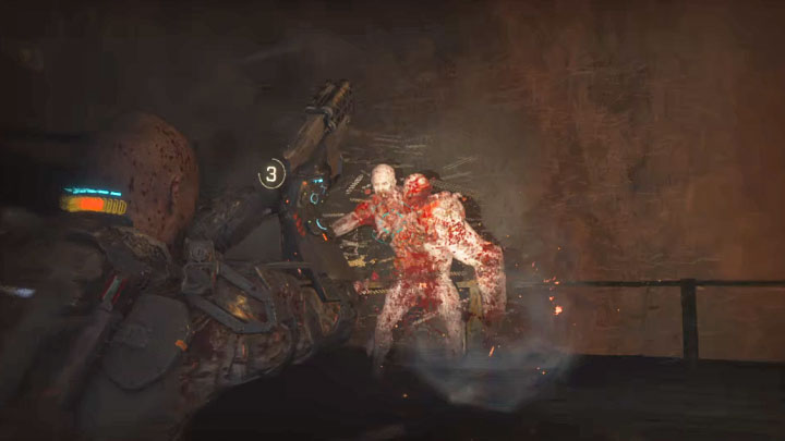 Do atakowania bossa używajcie broni palnej o największej sile rażenia - Callisto Protocol: Jak pokonać bossa Dwugłowy (Two-head)? - The Callisto Protocol - poradnik do gry