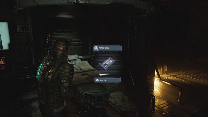 Rodzaj sekretu: Dziennik audio - Dead Space Remake: Rozdział 5 (Lekkomyślny fanatyzm) - lista sekretów - Dead Space Remake - poradnik do gry