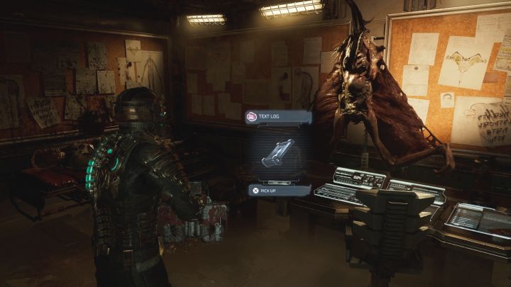 Rodzaj sekretu: Dziennik tekstowy - Dead Space Remake: Rozdział 5 (Lekkomyślny fanatyzm) - lista sekretów - Dead Space Remake - poradnik do gry