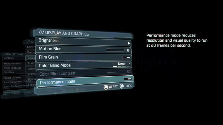 Gra Dead Space Remake oferuje na konsolach PlayStation 5 i Xbox Series X dwa główne ustawienia - Dead Space Remake: Wymagania sprzętowe PC, tryby graficzne na PS5 i Xbox Series X - Dead Space Remake - poradnik do gry