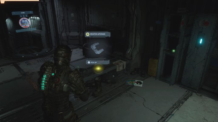 Rodzaj sekretu: Wyposażenie - Dead Space Remake: Rozdział 8 (Możliwość ratunku) - lista sekretów - Dead Space Remake - poradnik do gry