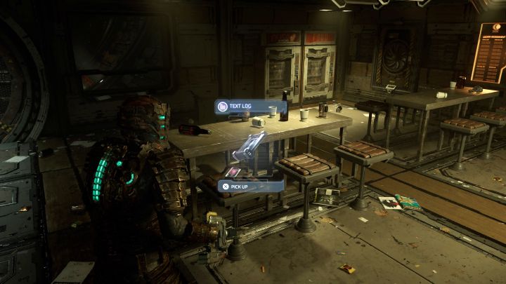 Rodzaj sekretu: Dziennik tekstowy - Dead Space Remake: Rozdział 10 (Rozpacz i ruina) - lista sekretów - Dead Space Remake - poradnik do gry