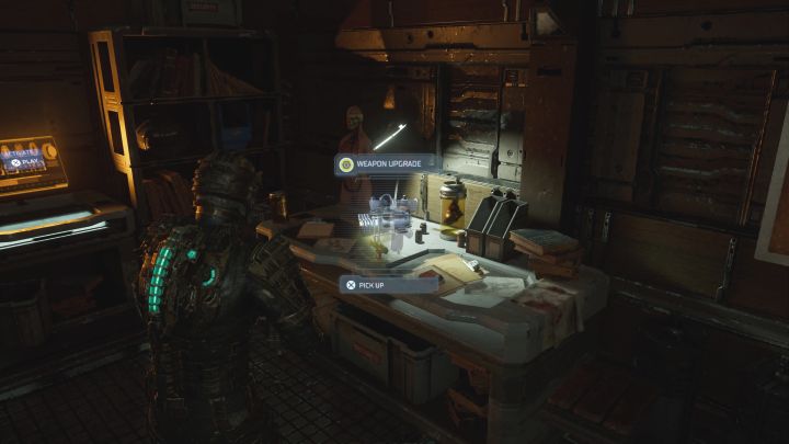 Rodzaj sekretu: Wyposażenie - Dead Space Remake: Rozdział 10 (Rozpacz i ruina) - lista sekretów - Dead Space Remake - poradnik do gry