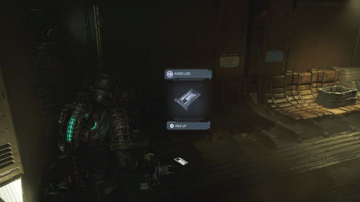 Rodzaj sekretu: Dziennik audio - Dead Space Remake: Rozdział 10 (Rozpacz i ruina) - lista sekretów - Dead Space Remake - poradnik do gry