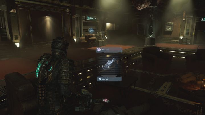 Rodzaj sekretu: Dziennik tekstowy - Dead Space Remake: Rozdział 10 (Rozpacz i ruina) - lista sekretów - Dead Space Remake - poradnik do gry