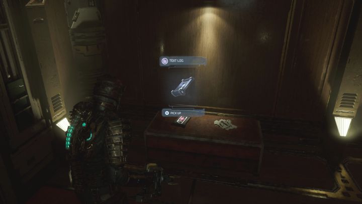 Rodzaj sekretu: Dziennik tekstowy - Dead Space Remake: Rozdział 10 (Rozpacz i ruina) - lista sekretów - Dead Space Remake - poradnik do gry