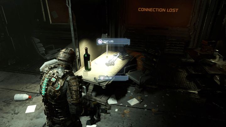 Rodzaj sekretu: Dziennik tekstowy - Dead Space Remake: Rozdział 10 (Rozpacz i ruina) - lista sekretów - Dead Space Remake - poradnik do gry