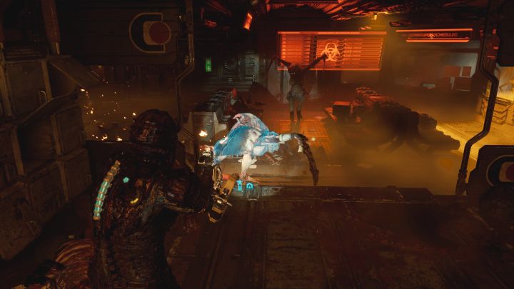 Powróćcie na stację kolejki pokładu startowego i użyjcie windy, która podróżuje w stronę Poczekalni (Flight Lounge) - Dead Space Remake: Łatwiejsze rozwiązania (Alternate Solutions) - Dead Space Remake - poradnik do gry