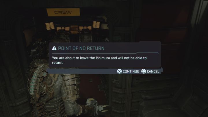 Raz jeszcze powróćcie do Hangaru głównego (Hangar Bay) - Dead Space Remake: Łatwiejsze rozwiązania (Alternate Solutions) - Dead Space Remake - poradnik do gry