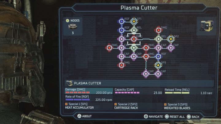 W Nowej Grze Plus zachowywane są drzewka rozwoju - kombinezonu oraz wszystkich zgromadzonych broni - Dead Space Remake: Nowa Gra Plus (New Game Plus) - Dead Space Remake - poradnik do gry