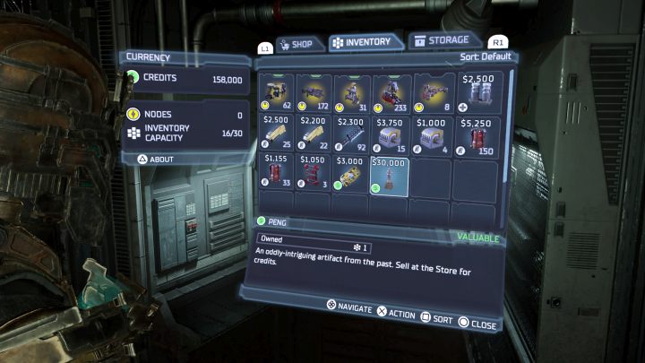 Możecie dodać skarb Peng do inwentarza Isaaca i ma on praktyczne zastosowanie - statuetkę możecie sprzedać w sklepie za aż 30000 kredytów - Dead Space Remake: Skarb Peng (Peng Treasure) - lokalizacja sekretu - Dead Space Remake - poradnik do gry