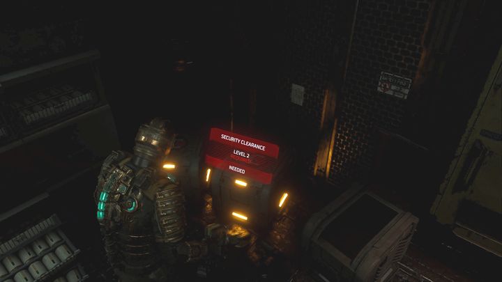 Certyfikat bezpieczeństwa może być wymagany do otwierania - Dead Space Remake: Jak zdobywać certyfikaty bezpieczeństwa (Security Clearance)? - Dead Space Remake - poradnik do gry