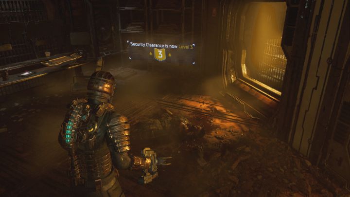 Certyfikat bezpieczeństwa poziomu 3 (Security Clearance Level 3) zdobędziecie automatycznie w ramach postępów w głównej fabule - Dead Space Remake: Jak zdobywać certyfikaty bezpieczeństwa (Security Clearance)? - Dead Space Remake - poradnik do gry
