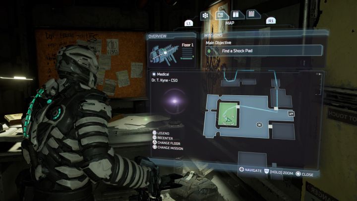 Fragment jest w biurze Dr T - Dead Space Remake: Fragmenty Znaku (Marker Fragments) - lista sekretów - Dead Space Remake - poradnik do gry