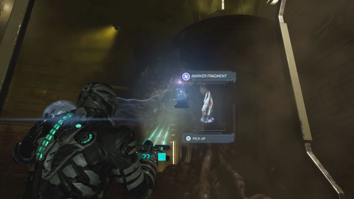 Zatrzymajcie się w północnej części balkoników i obróćcie się na zachód - Dead Space Remake: Fragmenty Znaku (Marker Fragments) - lista sekretów - Dead Space Remake - poradnik do gry